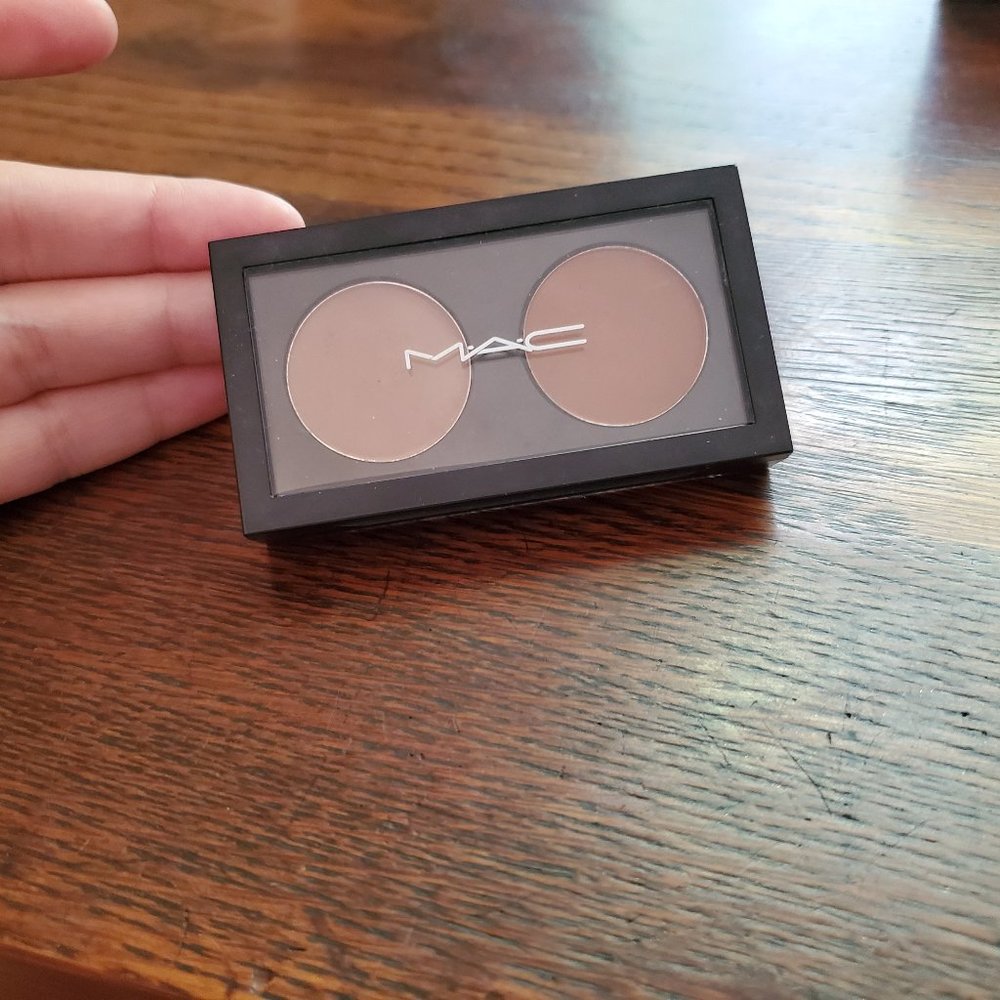 MAC Eyeshadow Duo, Wedge and Saddle